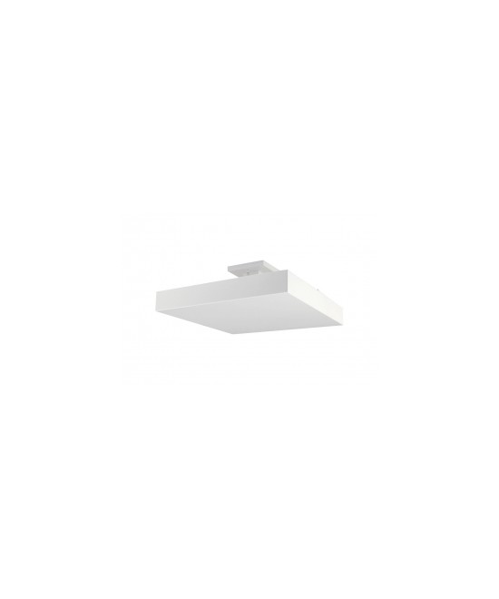 Plafon de Sobrepor de Luz Indireta 20x20cm - Branco