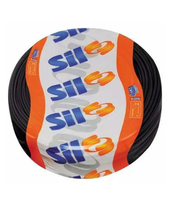 Cabo Flexível 750V 1,50mm² Preto - (metro)