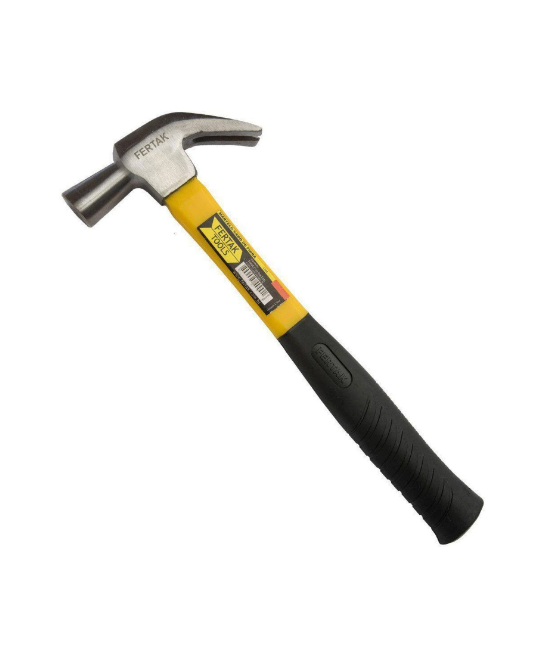 Martelo de Unha 27mm Cabo Fiberglass Fertak